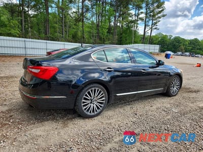 Trzecie zdjęcie samochodu z tyłu: 2014 KIA CADENZA PREMIUM VIN:KNALN4D75E5123894 - miniatura