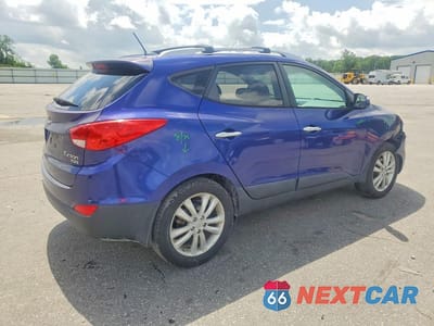 Trzecie zdjęcie samochodu z tyłu: 2013 HYUNDAI TUCSON LIMITED VIN:KM8JU3AC1DU672971 - miniatura