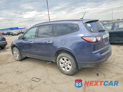Drugie zdjęcie samochodu z przodu: 2013 CHEVROLET TRAVERSE LS VIN:1GNKRFED5DJ102494 - miniatura