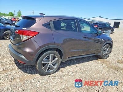 Trzecie zdjęcie samochodu z tyłu: 2021 HONDA HR-V EX VIN:3CZRU6H58MM749852 - miniatura