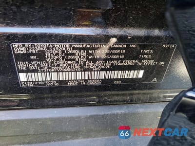 Zdjęcie 13 z 13 samochodu: 2024 TOYOTA RAV4 SE VIN:2T3T6RFV7RW062491 - miniatura