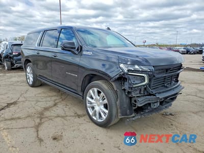 Czwarte zdjęcie samochodu z boku: 2024 CHEVROLET SUBURBAN K1500 HIGH COUNTRY VIN:1GNSKGKT5RR301589 - miniatura