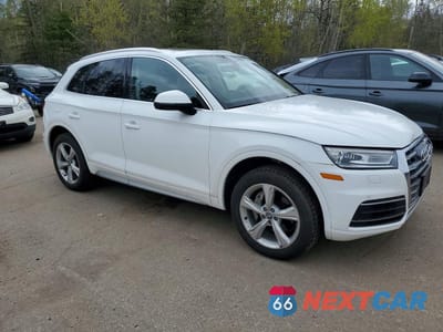 Czwarte zdjęcie samochodu z boku: 2019 AUDI Q5 PREMIUM PLUS VIN:WA1BNAFY0K2068197 - miniatura