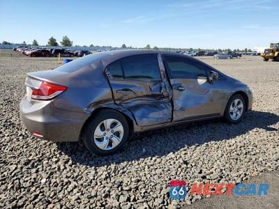 Trzecie zdjęcie samochodu z tyłu: 2014 HONDA CIVIC LX VIN:19XFB2F58EE229950 - miniatura