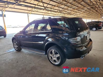 Drugie zdjęcie samochodu z przodu: 2007 MERCEDES-BENZ ML 63 AMG VIN:4JGBB77E27A202383 - miniatura