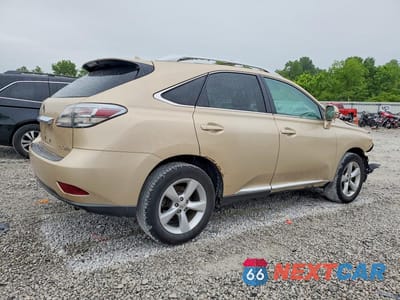 Trzecie zdjęcie samochodu z tyłu: 2010 LEXUS RX 350 VIN:2T2BK1BA0AC004521 - miniatura