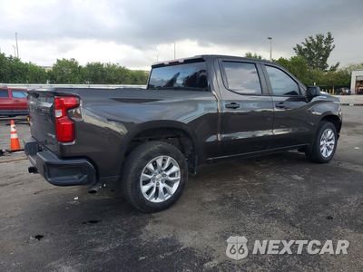 Trzecie zdjęcie samochodu z tyłu: 2022 CHEVROLET SILVERADO LTD C1500 CUSTOM VIN:3GCPWBEK9NG118456 - miniatura