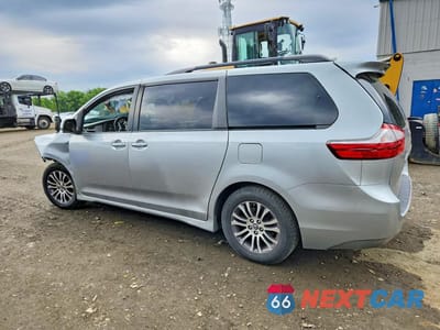 Drugie zdjęcie samochodu z przodu: 2019 TOYOTA SIENNA XLE 8-PASSENGER VIN:5TDYZ3DC0KS996799 - miniatura