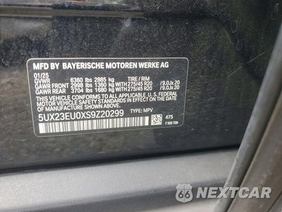 Zdjęcie 14 z 14 samochodu: 2025 BMW X5 XDRIVE40I VIN:5UX23EU0XS9Z20299 - miniatura