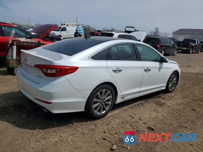 Trzecie zdjęcie samochodu z tyłu: 2016 HYUNDAI SONATA LIMITED VIN:5NPE34AF7GH283145 - miniatura