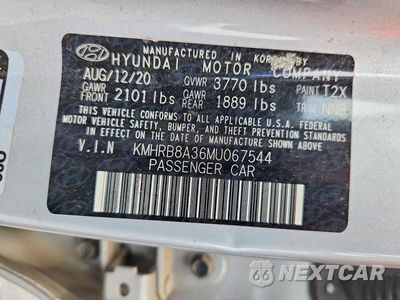 Zdjęcie 14 z 14 samochodu: 2021 HYUNDAI VENUE SE VIN:KMHRB8A36MU067544 - miniatura