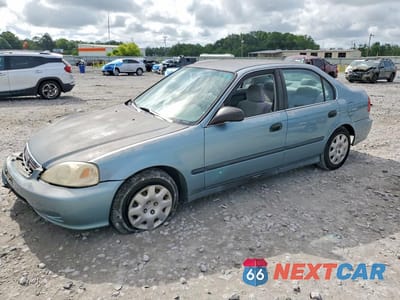 1999 HONDA CIVIC LX 1HGEJ6678XL020579 - główne zdjęcie licytacji z USA - miniatura