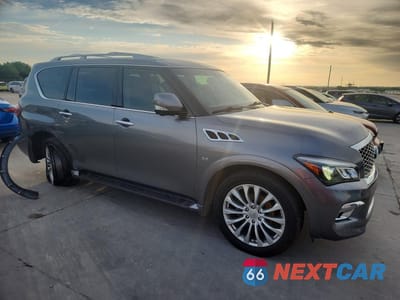 Czwarte zdjęcie samochodu z boku: 2015 INFINITI QX80 BASE VIN:JN8AZ2NFXF9570566 - miniatura