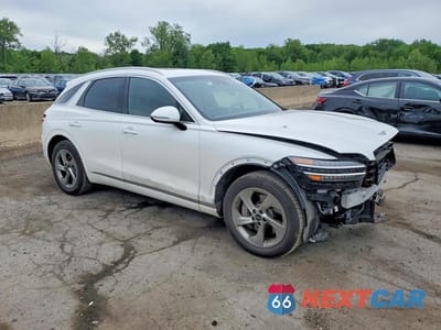 Czwarte zdjęcie samochodu z boku: 2026 GENESIS GV70 ADVANCED VIN:KMUMBDTB2TU236238 - miniatura