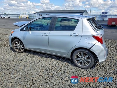 Drugie zdjęcie samochodu z przodu: 2012 TOYOTA YARIS 5-DOOR SE VIN:JTDKTUD36CD507719 - miniatura