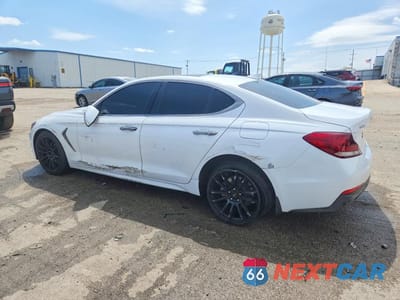Drugie zdjęcie samochodu z przodu: 2019 GENESIS G70 2.0T ADVANCED VIN:KMTG44LA5KU016965 - miniatura