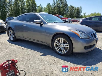 Czwarte zdjęcie samochodu z boku: 2010 INFINITI G37 COUPE X VIN:JN1CV6EL4AM152610 - miniatura