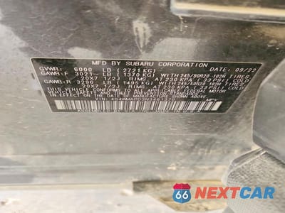 Zdjęcie 13 z 13 samochodu: 2022 SUBARU ASCENT LIMITED VIN:4S4WMAPD3N3461370 - miniatura