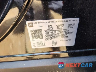 Zdjęcie 14 z 14 samochodu: 2026 CHEV EQUINOX LT VIN:3GNAXHEG2TL317944 - miniatura