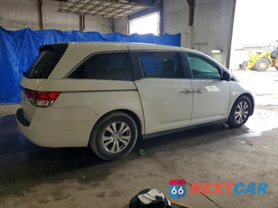 Trzecie zdjęcie samochodu z tyłu: 2016 HONDA ODYSSEY EX VIN:5FNRL5H44GB046073 - miniatura