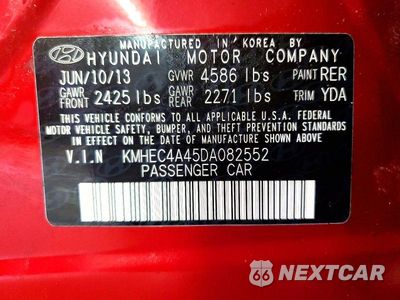Zdjęcie 12 z 12 samochodu: 2013 HYUNDAI SONATA HYBRID VIN:KMHEC4A45DA082552 - miniatura