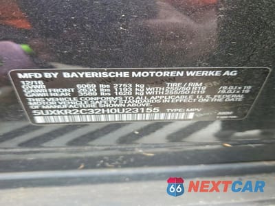 Zdjęcie 13 z 13 samochodu: 2017 BMW X5 SDRIVE3 VIN:5UXKR2C32H0U23155 - miniatura