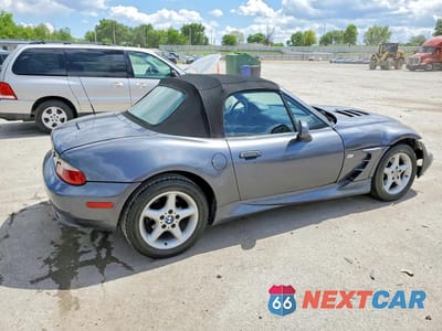 Trzecie zdjęcie samochodu z tyłu: 2000 BMW Z3 VIN:WBACH9341YLM92196 - miniatura