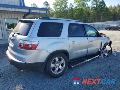 Trzecie zdjęcie samochodu z tyłu: 2011 GMC ACADIA SLE VIN:1GKKRNED8BJ186184 - miniatura