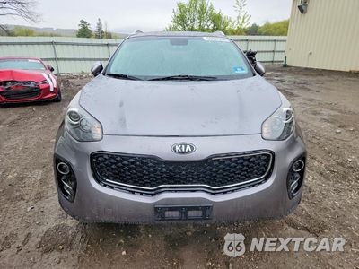 Piąte zdjęcie samochodu w środku: 2017 KIA SPORTAGE EX VIN:KNDPNCAC3H7236414 - miniatura