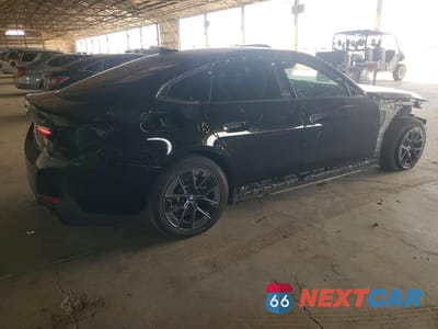 Trzecie zdjęcie samochodu z tyłu: 2022 BMW I4 EDRIVE 40 VIN:WBY73AW04NFN08557 - miniatura