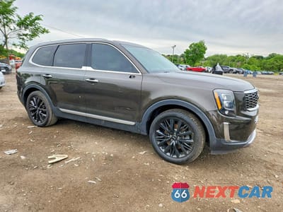 Czwarte zdjęcie samochodu z boku: 2020 KIA TELLURIDE SX VIN:5XYP54HC2LG080731 - miniatura