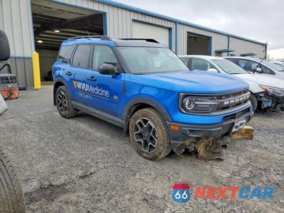 Czwarte zdjęcie samochodu z boku: 2022 FORD BRONCO SPORT BIG BEND VIN:3FMCR9B6XNRD92092 - miniatura