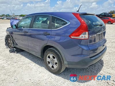 Drugie zdjęcie samochodu z przodu: 2013 HONDA CR-V LX VIN:3CZRM3H30DG705470 - miniatura