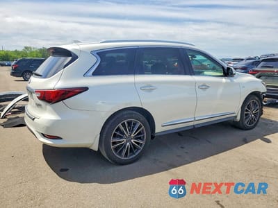 Trzecie zdjęcie samochodu z tyłu: 2016 INFINITI QX60 BASE VIN:5N1AL0MM5GC529473 - miniatura
