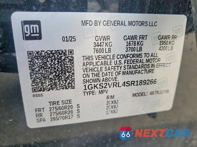 Zdjęcie 14 z 14 samochodu: 2025 GMC YUKON AT4 ULTIMATE VIN:1GKS2VRL4SR189266 - miniatura
