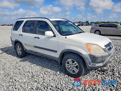Czwarte zdjęcie samochodu z boku: 2003 HONDA CR-V EX VIN:JHLRD78863C014442 - miniatura