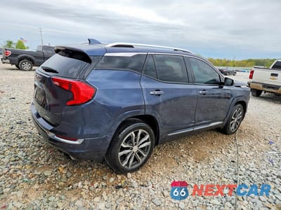Trzecie zdjęcie samochodu z tyłu: 2018 GMC TERRAIN DENALI VIN:3GKALXEX8JL230548 - miniatura