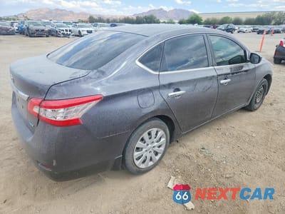 Trzecie zdjęcie samochodu z tyłu: 2014 NISSAN SENTRA S VIN:3N1AB7AP4EY252241 - miniatura