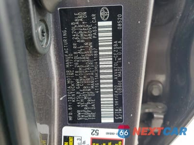 Zdjęcie 13 z 13 samochodu: 2021 TOYOTA CAMRY SE VIN:4T1G11AK3MU411887 - miniatura
