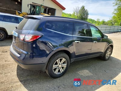 Trzecie zdjęcie samochodu z tyłu: 2016 CHEVROLET TRAVERSE LT VIN:1GNKVHKDXGJ225711 - miniatura