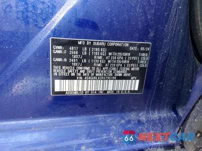 Zdjęcie 12 z 12 samochodu: 2024 SUBARU CROSSTREK LIMITED VIN:4S4GUHL62R3795190 - miniatura