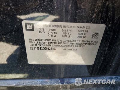 Zdjęcie 12 z 12 samochodu: 2016 CHEVROLET IMPALA LTZ VIN:2G1145S39G9128162 - miniatura