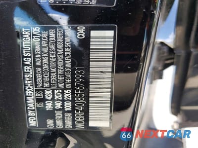 Zdjęcie 12 z 12 samochodu: 2005 MERCEDES-BENZ C 230K SPORT SEDAN VIN:WDBRF40J85F679931 - miniatura