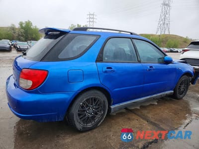 Trzecie zdjęcie samochodu z tyłu: 2002 SUBARU IMPREZA WRX VIN:JF1GG296X2G827789 - miniatura