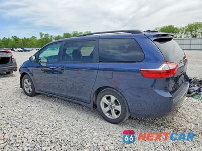 Drugie zdjęcie samochodu z przodu: 2019 TOYOTA SIENNA LE VIN:5TDKZ3DC7KS970495 - miniatura