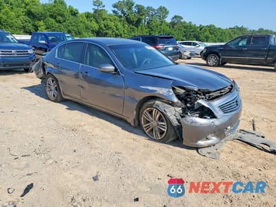 Czwarte zdjęcie samochodu z boku: 2015 INFINITI Q40 BASE VIN:JN1CV6AP7FM503140 - miniatura