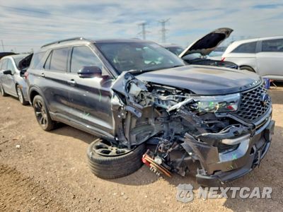 Czwarte zdjęcie samochodu z boku: 2020 FORD EXPLORER ST VIN:1FM5K8GC6LGA38516 - miniatura