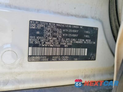 Zdjęcie 12 z 12 samochodu: 2021 TOYOTA RAV4 XLE VIN:2T3W1RFV1MW117649 - miniatura