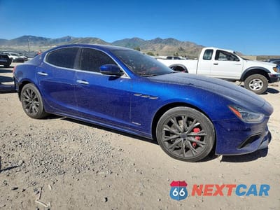 Czwarte zdjęcie samochodu z boku: 2019 MASERATI GHIBLI S VIN:ZAM57YSS3K1319853 - miniatura