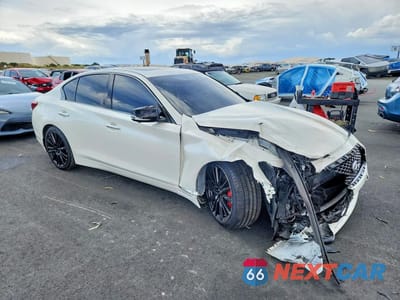 Czwarte zdjęcie samochodu z boku: 2023 INFINITI Q50 VIN:JN1FV7DP0PM570095 - miniatura
